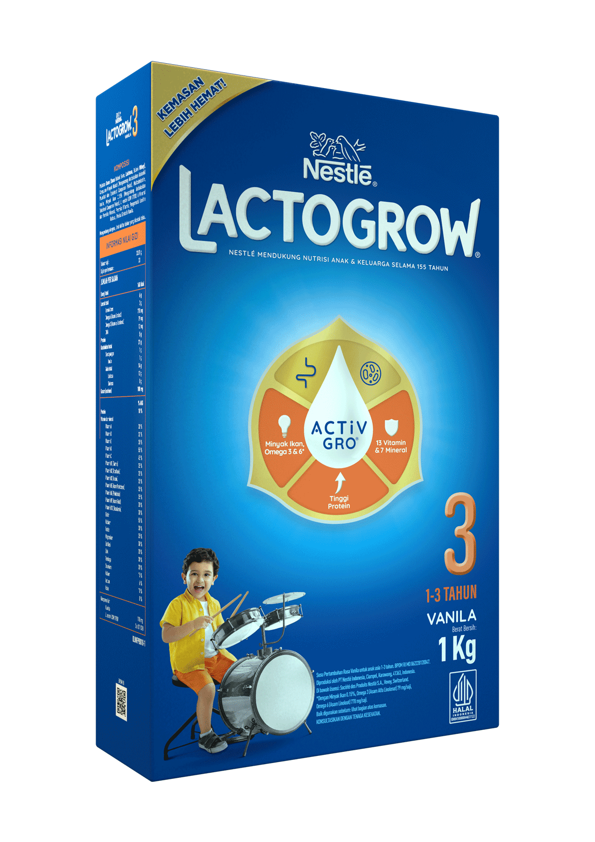 LACTOGROW 3 Vanila 1000gr