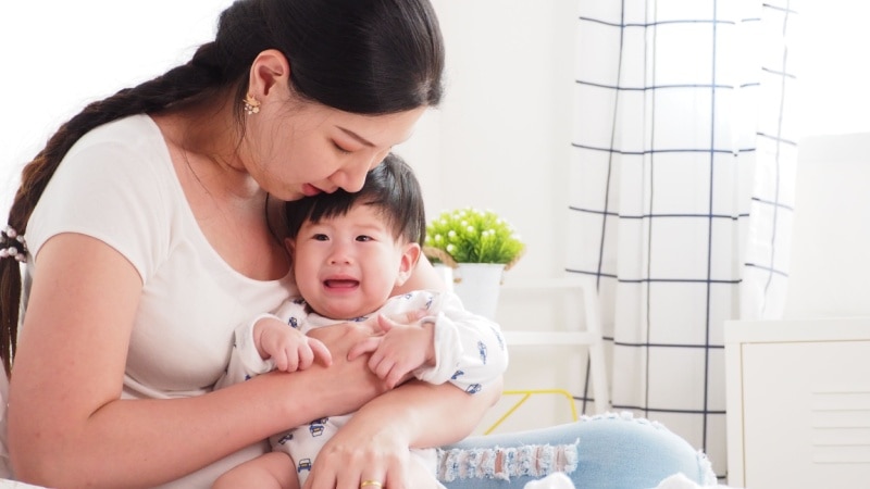 Cara mengeluarkan dahak pada bayi