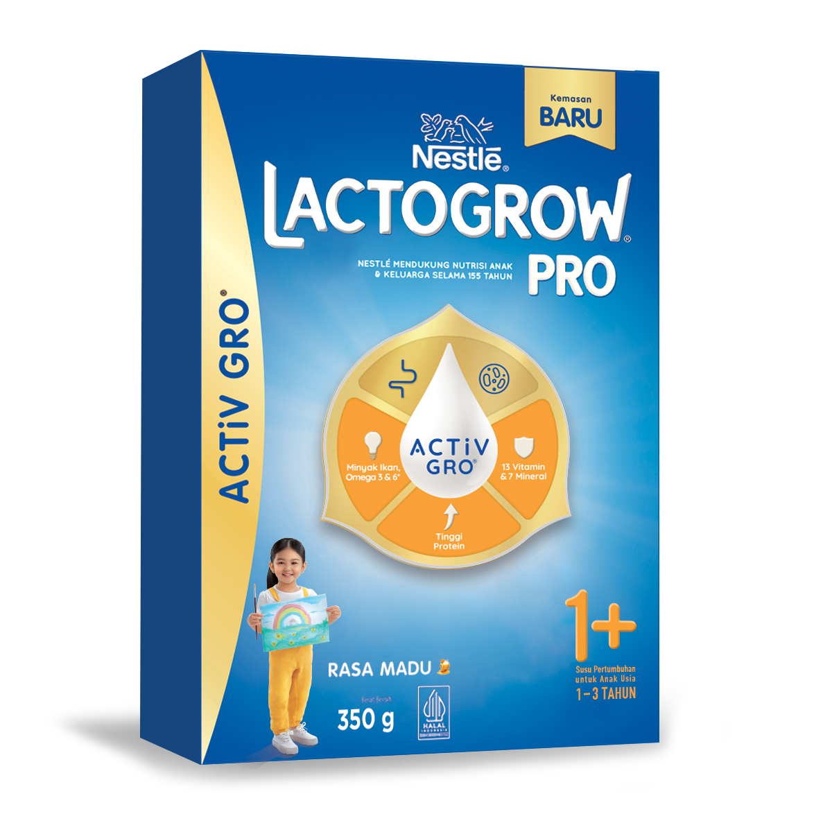 LACTOGROW PRO 1+ Madu 350g